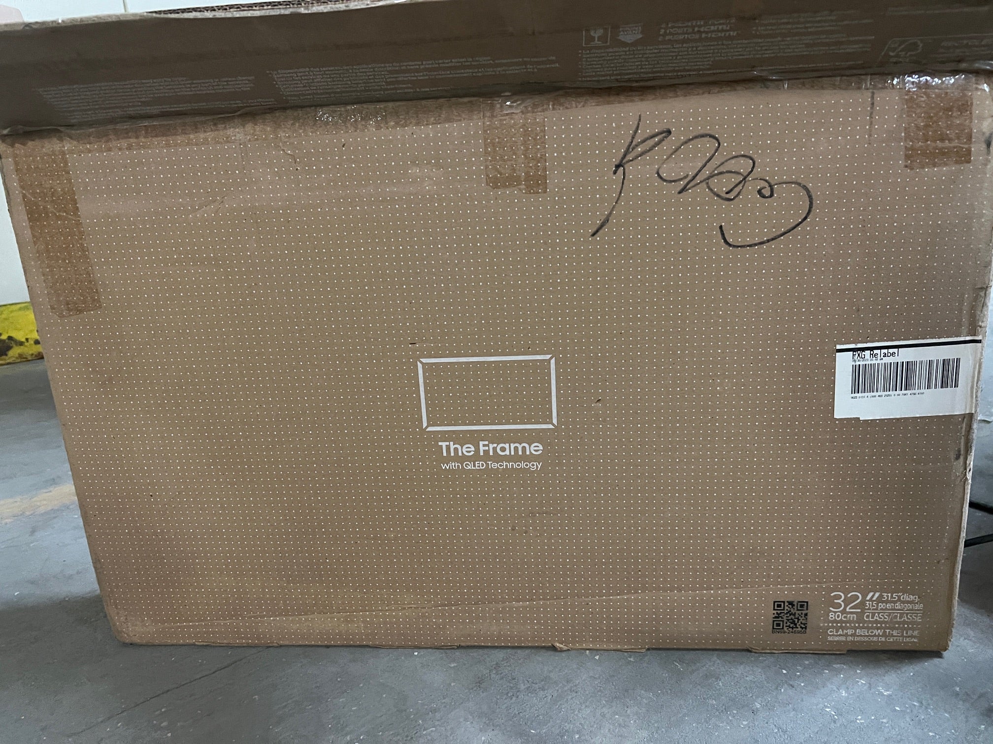 Samsung - 32” Class The Frame QLED Full HD Smart Tizen TV (2023)